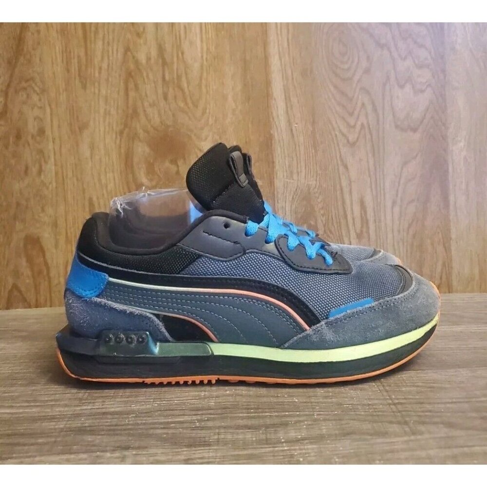 Puma City Rider LS Sneakers Youth Sz 5.5 Multicolor